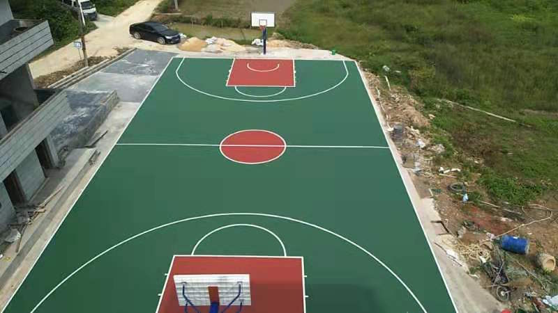 北流平政鎮(zhèn)石腳隊(duì)塑膠籃球場(chǎng)項(xiàng)目